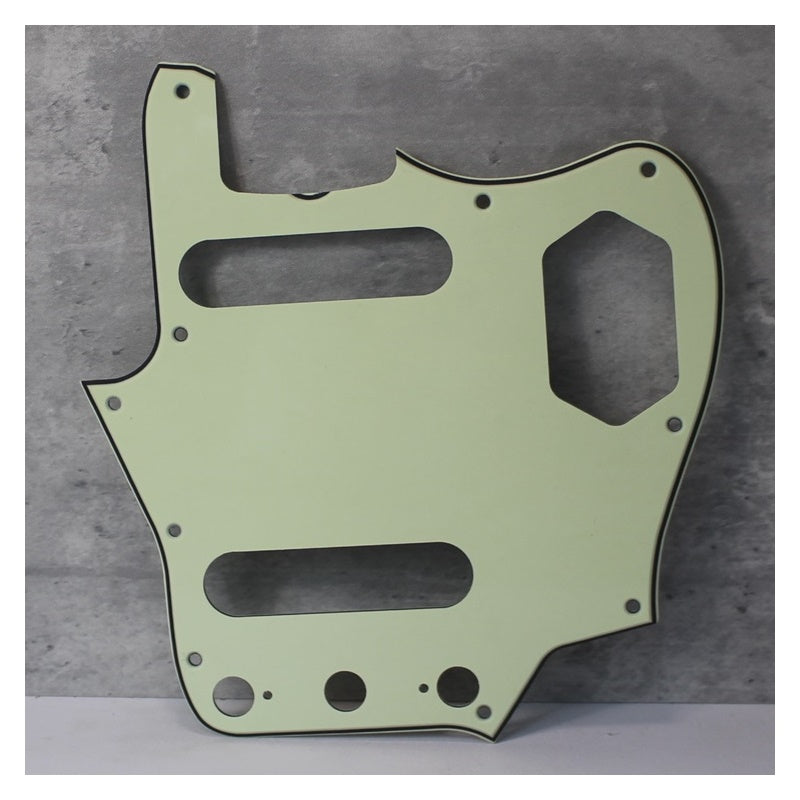 Replacement Pickguard  3 Ply For Jaguar Rare - Celluloid Nitrate Green Guard