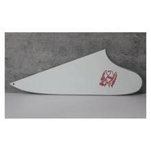 Load image into Gallery viewer, Pickguard For Gibson Reverse Firebird w Screen Logo (No Screw Holes) - White 3 Ply
