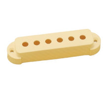 Load image into Gallery viewer, Original Fender Jaguar Pickup Covers Aged White 0054492049
