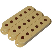 Load image into Gallery viewer, Pickup Covers For Stratocaster (3) 52mm - Vintage Cream F08
