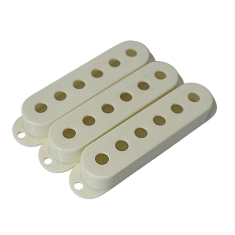 Pickup Covers For Stratocaster (3) 52mm - Parchment White F09