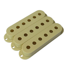 Load image into Gallery viewer, Pickup Covers For Stratocaster (3) 52mm - Worn White F12
