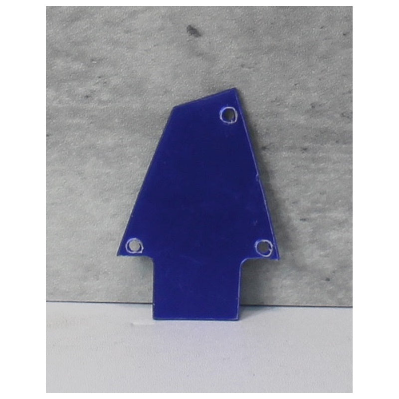 Truss Rod Cover For Japan Ibanez Jem - Blue Mirror