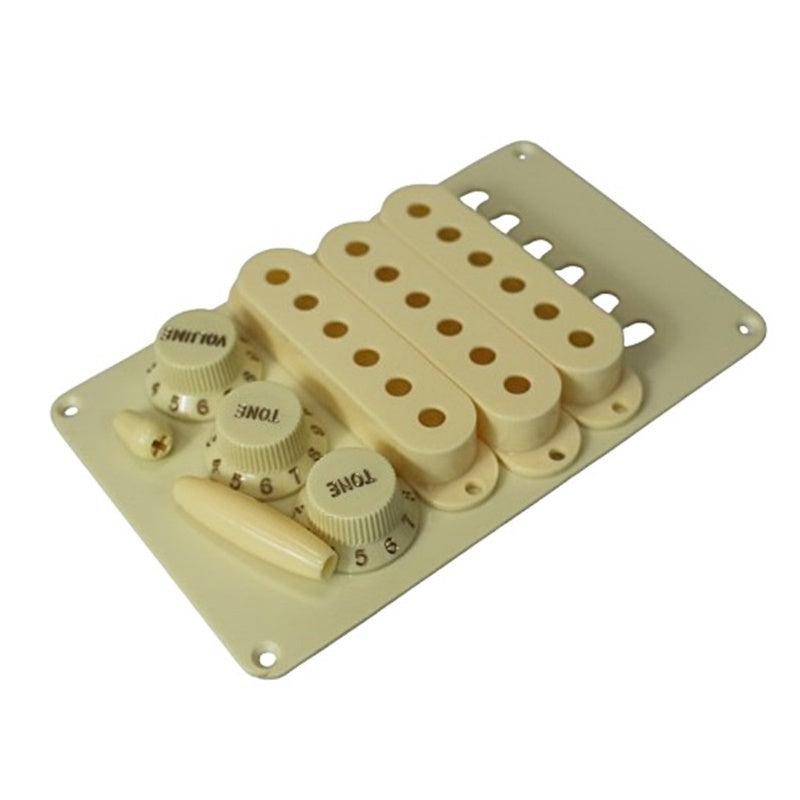 Plastic Parts Accessory Kit For Stratocaster - Cream Ivory
