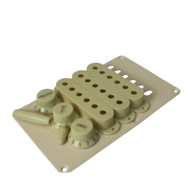 Plastic Parts Accessory Kit For Stratocaster - Vintage Cream