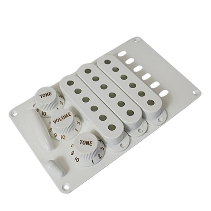 Plastic Parts Accessory Kit For Stratocaster - White