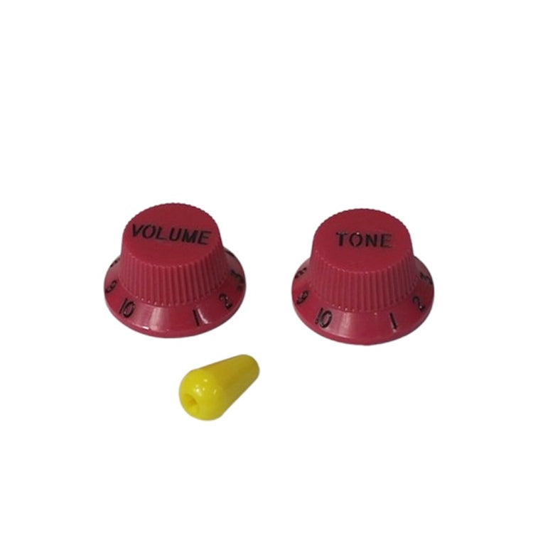 Replacement Knobs For Ibanez - Pink w/ Yellow Tip