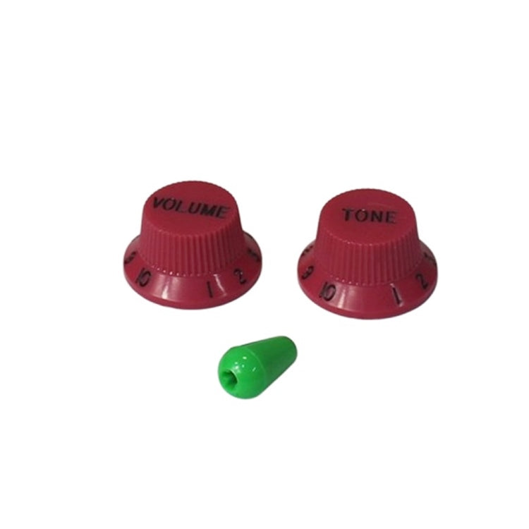 Replacement Knobs For Ibanez - Pink w/ Green Tip