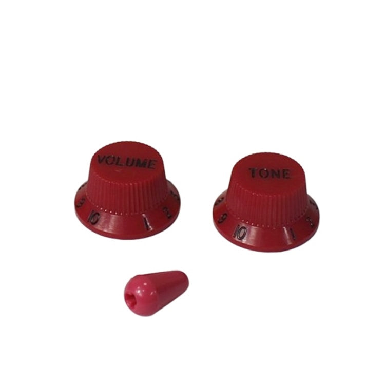 Replacement Knobs For Ibanez - Red w/ Pink Tip
