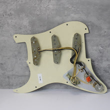Load image into Gallery viewer, The Revival Pickups Voodoo Strat Grey Bottom Aged Pickguard Assembly RPS6 Jimi Hendrix - AB12
