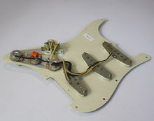 Load image into Gallery viewer, The Revival Pickups Voodoo Strat Grey Bottom Aged Pickguard Assembly RPS6 Jimi Hendrix - AB12
