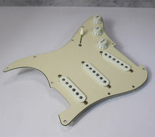 Load image into Gallery viewer, The Revival Pickups Voodoo Strat Grey Bottom Aged Pickguard Assembly RPS6 Jimi Hendrix - AB13
