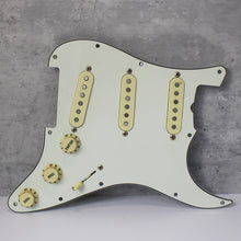 Load image into Gallery viewer, The Revival Pickups 1964 Grey Bottom RPS6 Aged Pickguard Assembly - AB14

