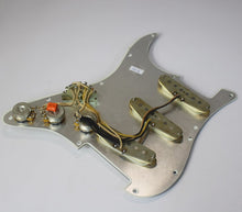 Load image into Gallery viewer, The Revival Pickups 1964 Grey Bottom RPS6 Aged Pickguard Assembly - AB14
