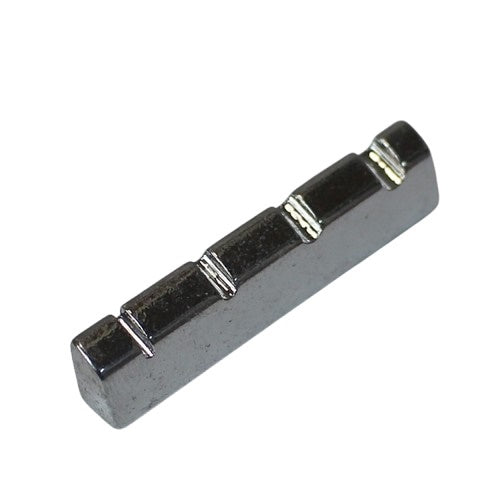 Slotted Metal Bass Guitar Nut 42mm - Chrome