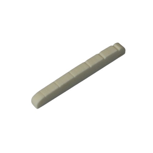 Precut Slotted Bone Guitar Nut For Fender Stratocaster - Flat 42mm