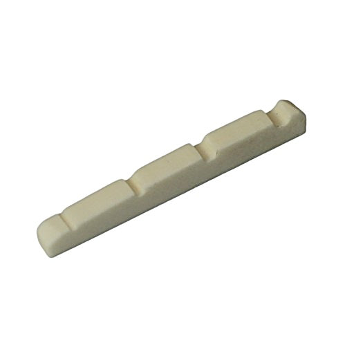 Precut Slotted Bone Guitar Nut For P Bass - 42mm