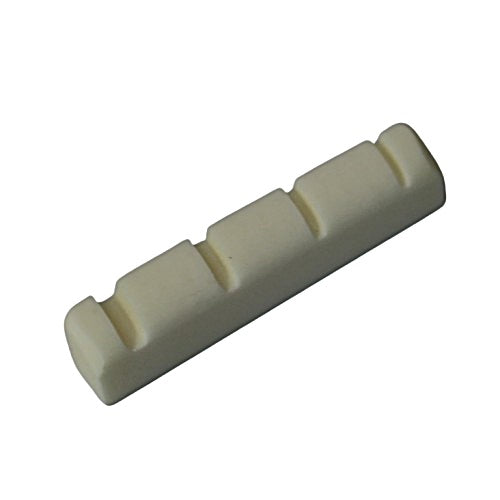Precut Slotted Bone Guitar Nut For Left Hand Bass - 40mm