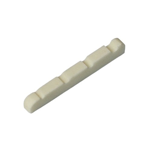 Precut Slotted Bone Guitar Nut For Jazz Bass - 38mm