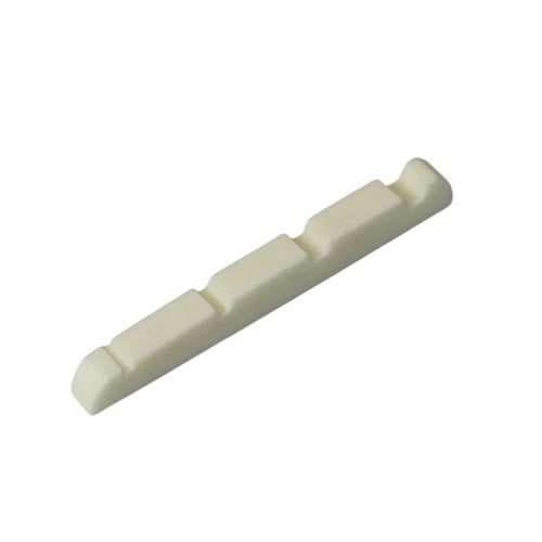 Precut Slotted Bone Guitar Nut For Jazz Bass - 40mm