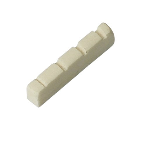 Precut Slotted Bone Guitar Nut For Bass Guitar - 40mm