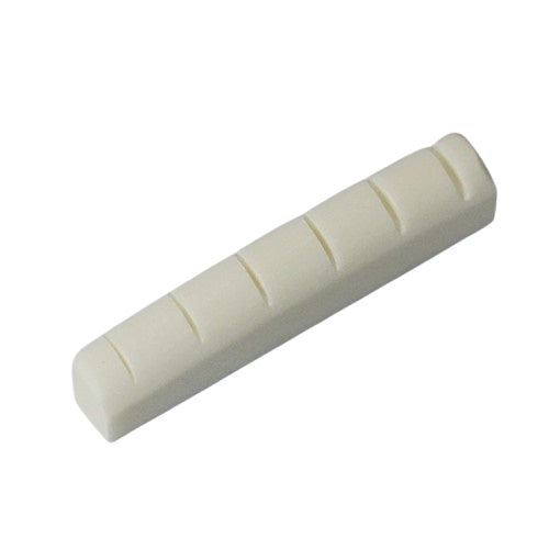Precut Slotted Bone Guitar Nut For Acoustic Guitars - 44mm