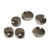 Load image into Gallery viewer, Kluson Oval Metal Replacement Tuner Buttons (6) - Nickel
