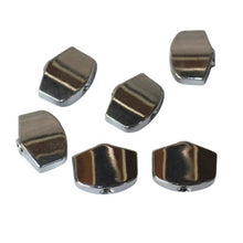 Load image into Gallery viewer, Replacement Buttons For Gotoh Tuners - Large Chrome (6)
