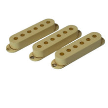 Load image into Gallery viewer, Aged Pickup Covers Set For Stratocaster - Ivory
