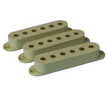 Load image into Gallery viewer, Aged Pickup Covers Set For Stratocaster - Mint Green
