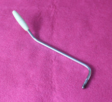 Load image into Gallery viewer, Aged Chrome Steel Block Tremolo Bridge for USA Stratocaster w/ Pat Pend Saddles #4
