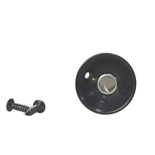 Load image into Gallery viewer, Round Electro Socket Jack Cup For Telecaster Tele Guitars w/Jack - Black
