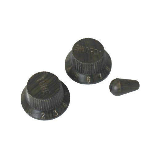 Replacement Knobs For Ibanez - Custom Painted Wood Grain