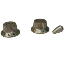 Load image into Gallery viewer, Replacement Knobs For Ibanez - Gold Sparkle
