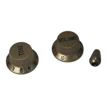 Load image into Gallery viewer, Replacement Knobs For Ibanez - Gold Sparkle
