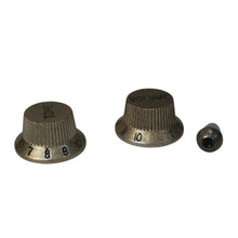 Load image into Gallery viewer, Replacement Knobs For Ibanez - Gold Sparkle
