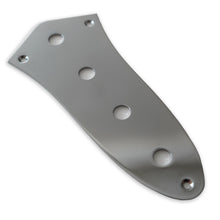 Load image into Gallery viewer, Kluson Control Plate - 4 Hole - for Fender Jazz Bass Chrome
