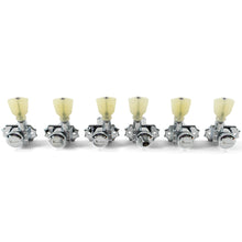 Load image into Gallery viewer, Kluson 3 Per Side Locking Tuners Revolution Series G-Mount - Chrome KRGL-3-CP
