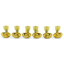 Load image into Gallery viewer, Kluson 3 Per Side Revolution Series G-Mount Tuning Machines - Gold KRG-3-GP
