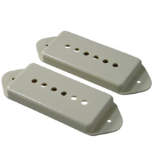 Load image into Gallery viewer, Montreux Guitars Vintage Cream Dog Ear P90 Pickup Cover 50mm (2)
