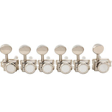 Load image into Gallery viewer, 6-in-line Vintage Style Locking Tuners for Strat Tele - Nickel

