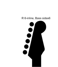 Load image into Gallery viewer, 6-in-line Vintage Style Locking Tuners for Strat Tele - Nickel
