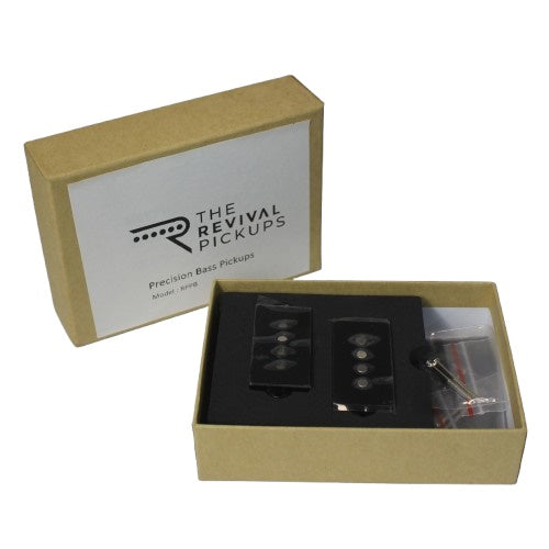 The Revival Pickups Vintage Alnico 5 Precision Bass PB Pickups Set