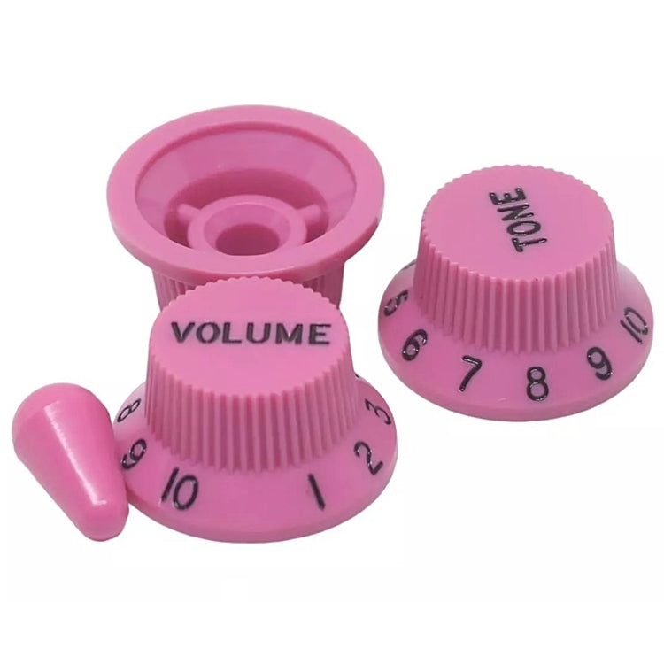 Replacement Knobs For Stratocaster Or Ibanez w/ Switch Tip - Purple