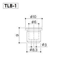 Load image into Gallery viewer, Gotoh String Bushings Ferrules For Guitar Bodies (6) - Nickel
