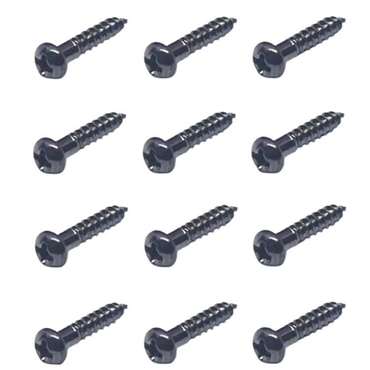 Gotoh Machine Head Screws For Ibanez Tuners - Cosmo Black (12)