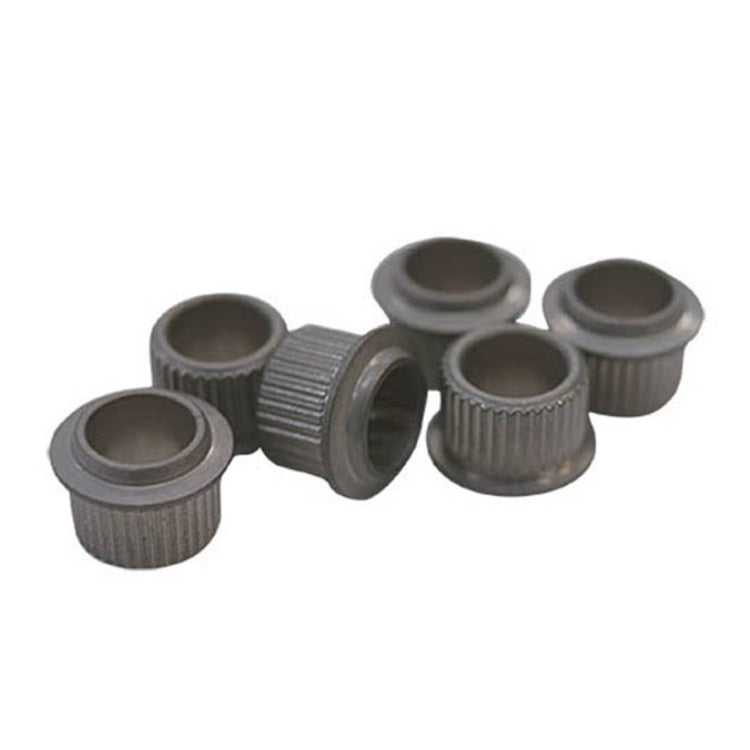 Aged Tuner Bushings For Vintage Fender Kluson Tuners Nickel (6)