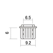 Load image into Gallery viewer, Aged Tuner Bushings For Vintage Fender Kluson Tuners Nickel (6)

