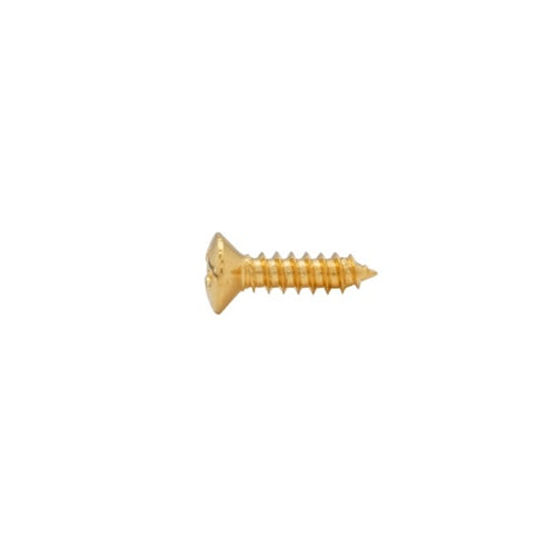 Hosco 3 x 12mm Screws For Fender® and Epiphone® Pickguards - Gold