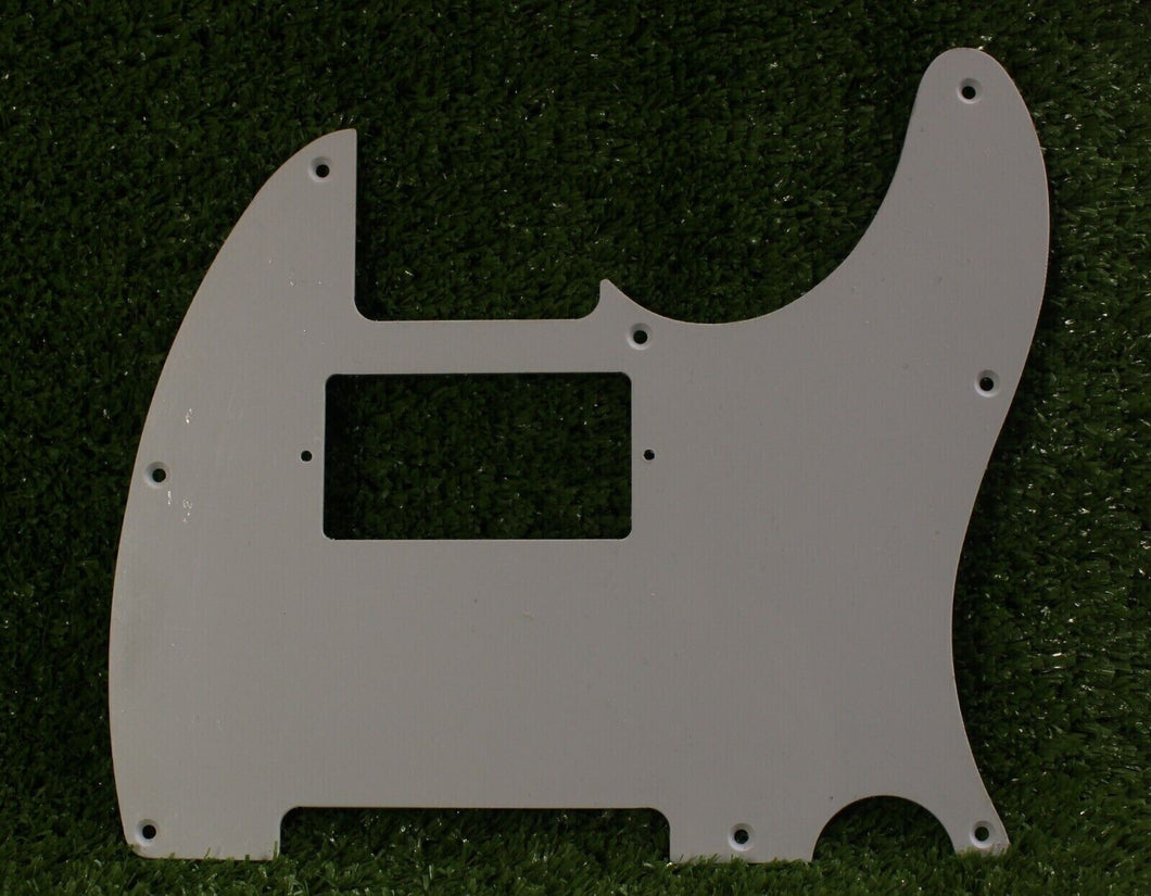 Telecaster Pickguard For USA Fender Tele w/ Humbucker - White 1 Ply